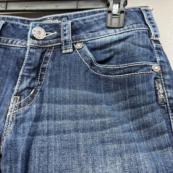 Silver Jeans Co Suki Boot Cut Women's Jeans Size W28/L30 Medium Wash - Picture 8 of 16